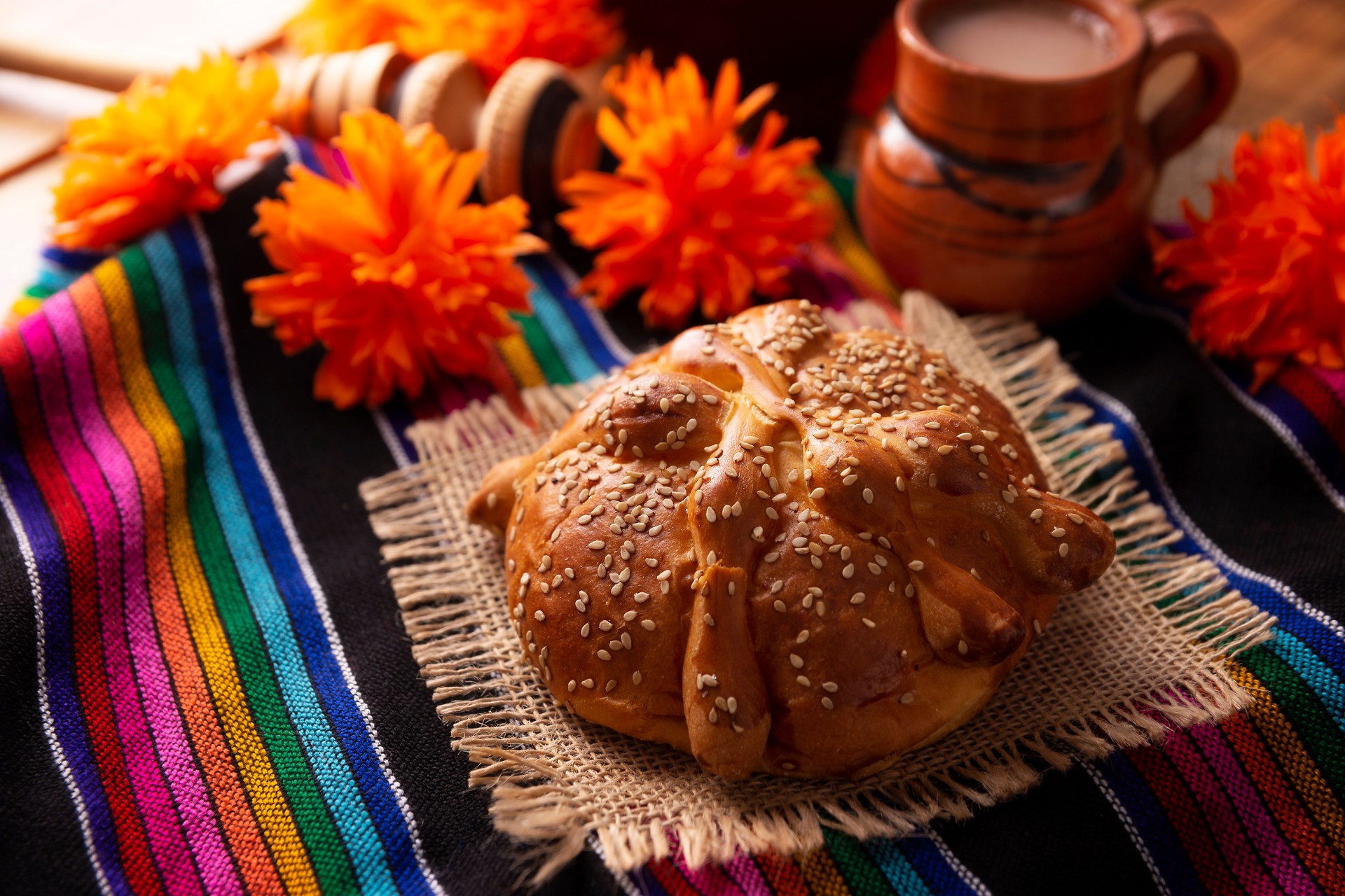 day of the dead bread mexico